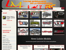 Tablet Screenshot of loisirs-models.com